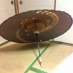 高級蛇の目傘　番傘