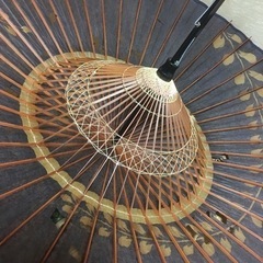 高級蛇の目傘　番傘の画像