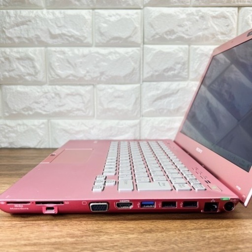 【爆速SSD搭載】かわいいピンク☘VAIO☘Corei3☘Office