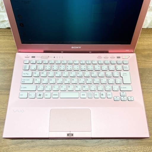 VAIO - 【爆速SSD搭載】かわいいピンク☘VAIO☘Corei3☘Office 爆速SSD搭載】かわいいピンク☘VAIO☘Corei3☘Office