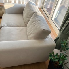 【決まりました】無印良品　ソファ　2人掛けの画像