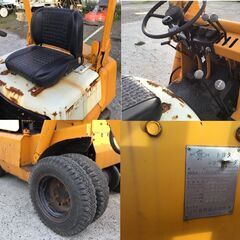 札幌発★トヨタ　ショベルローダ　ガソリン　2SG7　最大ダンプ高1700ｍｍ　最大荷重700KG　入荷しました☆の画像