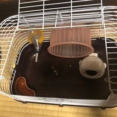 値下げしました。ハムスターのゲージセット