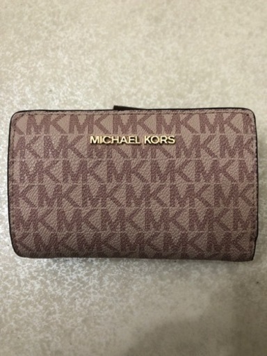 MICHEAL KORS 赤×ピンク財布
