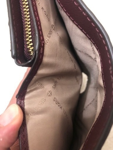 MICHEAL KORS 赤×ピンク財布