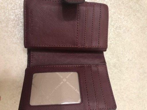 MICHEAL KORS 赤×ピンク財布