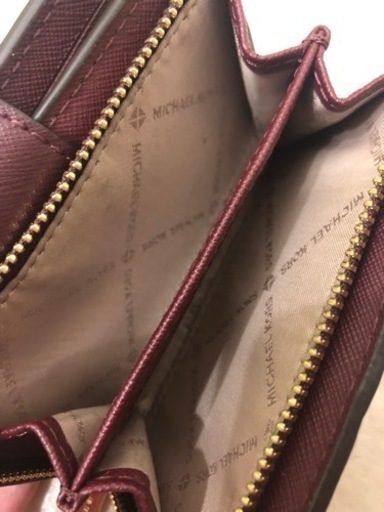 MICHEAL KORS 赤×ピンク財布