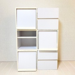 【お値段ご相談ください】ベルメゾン　組み合わせ　キューブボックス...