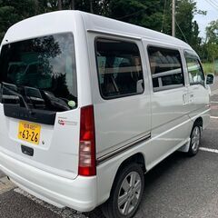 乗って帰れます：総額14万円：車検R5年04月15日まで：平成21年： スバル　サンバーバン：AT：18万キロ（タイミングベルト交換済み）：下取り可能の画像