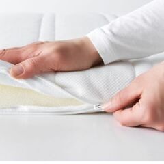 IKEA　マットレスパッド　カバー　クイーンの画像