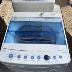 配送可能　ハイアール 全自動洗濯機 JW-C55CK(W) ホワ...
