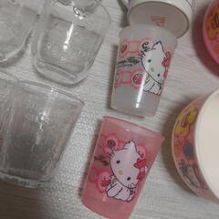 キティちゃん　コップ　グラスなど食器類　レア　まとめての画像