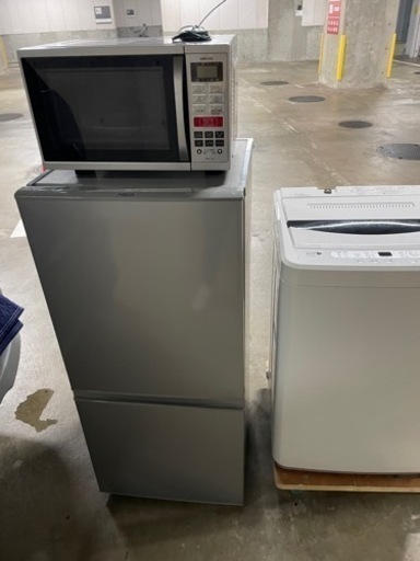 3点セット　冷蔵庫　洗濯機　オーブンレンジ