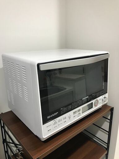 シャープ 過熱水蒸気 オーブンレンジ 31L コンベクション 2段調理 ホワイト RE-SS10-XW