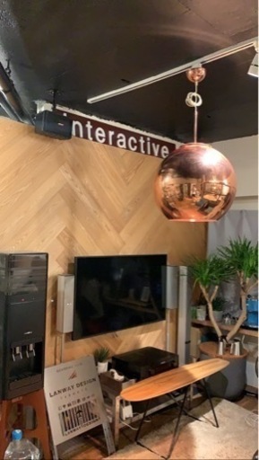 【定価10万】Tom Dixon. ペンダントライト　copper