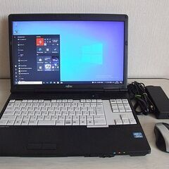 高速SSD240GB搭載　フルHD 第二世代 Core i3 2350M FUJITSU LIFEBOOK A561/D ノートパソコン (3981)