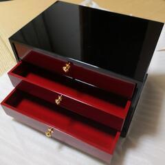 漆塗りの小物入れの画像