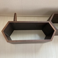 レア　カリモク家具　ハニカム　ローテーブルやTV台に　生産終了の画像