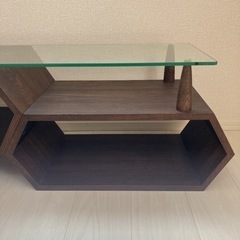 レア　カリモク家具　ハニカム　ローテーブルやTV台に　生産終了の画像