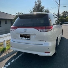 H24 エスティマ アエラス 人気のパール 車検R5年6月の画像