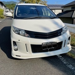 H24 エスティマ アエラス 人気のパール 車検R5年6月