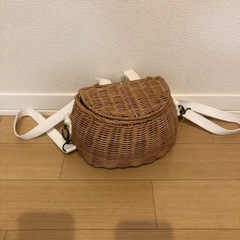 カゴバック 韓国子供服　自転車　おしゃれ　小物入れ
