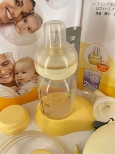 大人気‼️medela スイング　おまけ2点つき‼️電動　最軽量電動搾乳機