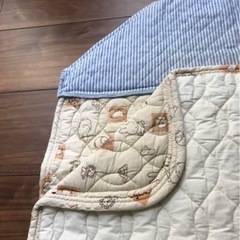お昼寝コット用敷きキルトパッドの画像