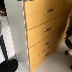 衣服チェスト　書類引き出し 収納家具　(継続中)の画像