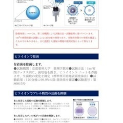TOSHIBA 東芝 空気清浄機 ピコイオン ホワイトの画像