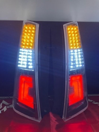 MH23ワゴンRスティングレー　純正アクリル加工フルLEDテール　カプラーオン仕様！