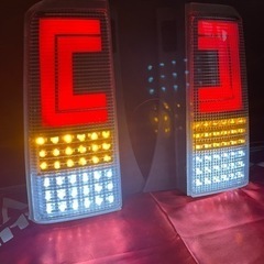 NCP30 bB 純正アクリル加工　フルLEDテール　流星ウィンカー対応☆の画像