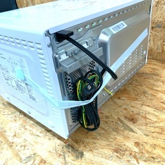 お取引中YAMAZEN オーブンレンジ YRJ-F181V(W) 19年製 ワンタッチメニュー 角皿 簡単操作! フラットタイプの画像