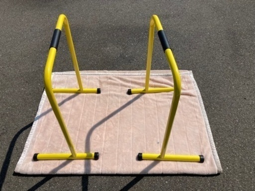 自宅で高負荷自重トレーニング マルチディップス スタンド 筋トレ 器具 パンプアップ 胸筋 ソフトグリップ　リサイクルショップ宮崎屋　佐土原店22.3.30F