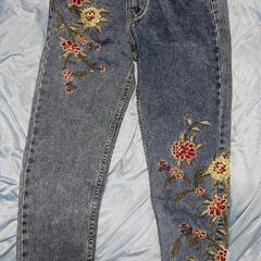 刺繍デニム