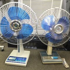 ◆お引取り限定/三重県/値引不可◆中古　昭和レトロの扇風機2台セット☆