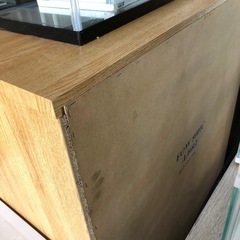 ニトリ ハイチェスト フォウ ナチュラル 木製 チェスト 引き出し 箪笥 タンス 引っ越し 木目 幅80の画像