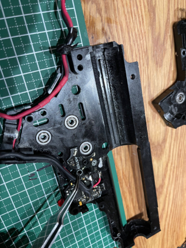 電動ガン　電子トリガー組み込み　DSG化