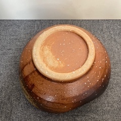 【売却済】信楽焼 花器・花瓶 剣山付き ほぼ新品の画像