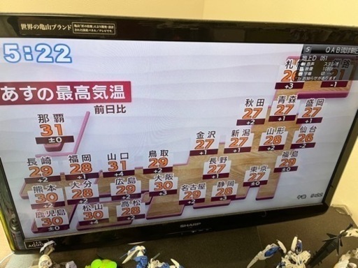 SHARP 32型 液晶テレビ 2011年式