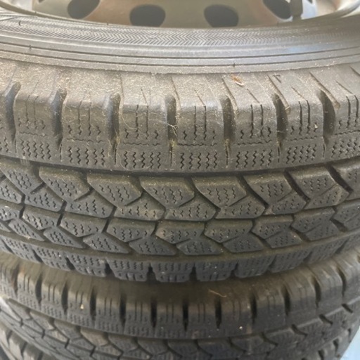 タイヤ　155R13LT 4本セット