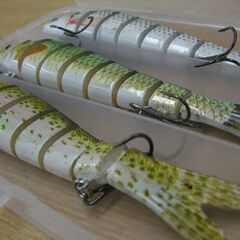 ルアー マルチジョイント 3個セット 約25g 全長13cm 釣り フィッシング 疑似餌 札幌 手稲の画像
