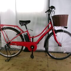 C252★整備済み　中古電動自転車★ヤマハ　pasami【26イ...