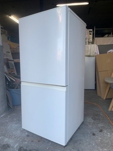 札幌市内配送無料 19年製 AQUA アクア 157L 2ドア冷凍冷蔵庫 AQR-16H(W)