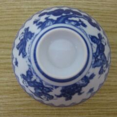 未使用 陶器 唐子柄 茶碗 20個セット 飯椀の画像