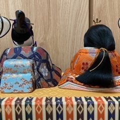 お話中　お雛様　屏風ありました！他の商品をおまけにつけますの画像