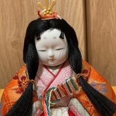 お話中　お雛様　屏風ありました！他の商品をおまけにつけますの画像