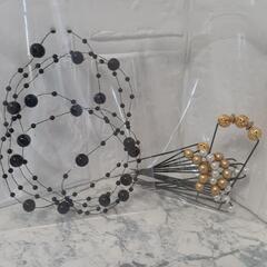 決定いたしました。   パールランド  ヘアピン    金箔5枚新品の画像