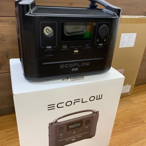 EcoFlow RIVER max エコフロー　ポータブル電源