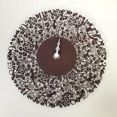 掛け時計 Seven Bird Metal Clock ブラウン